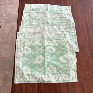 Xochi Floral 100% Cotton Table Cloth Napkins Set 6